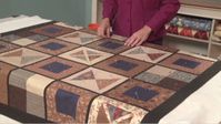 Basting a Quilt