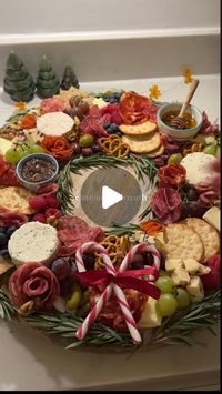 Holly Dingwall on Instagram: "CHARCUTERIE WREATH 🎄😋 Day 7 out of 12 days of Christmas recipes ✨✨

For more full recipes in this series visit the link in my bio to my blog 🤶🥰

This one is such a fun recipe to do for your Christmas dinner tables or friendsmas dinner spreads!! 

I had to add this to the series because it’s such a fun and delicious way to celebrate christmas and enjoy foodie bits this year ❤️ 

Filled with delicious snacks including @boursinuk trio of cheese, @jacobsofficialuk crackers and @hilltop_honey hot honey 🍯 

#recipe #christmastable #christmasrecipes #recipeshare #recipeoftheday"