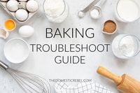 Baking Troubleshoot Guide