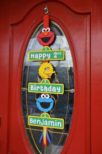 Sesame Street 2nd birthday party: