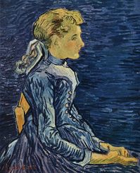 Portrait of Adeline Ravoux, 1890 by Vincent Van Gogh