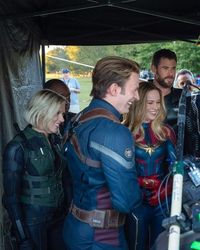 They're so cute Behind the Scenes of 'Avengers: Endgame.'cr:  @therussobrothers.kingcevans is sharing instagram posts and you can see  pictures video posts and on this media post page.