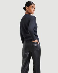 Joan 5-Pocket Vegan Leather Pant