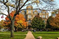 case western reserve university campus fall - Google Search