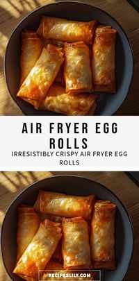 I just made these irresistibly crispy air fryer egg rolls, and they are absolutely perfect! Packed with flavor and the perfect crunch, these little rolls are a hit at every gathering. You won't believe how easy they are to make! Check out my recipe and get ready to impress your friends and family.