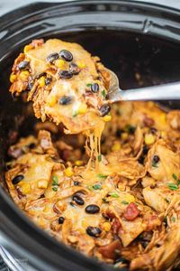 Chicken Enchilada Crock Pot Meal