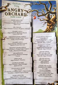 List of Angry Orchard Cocktails.