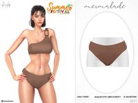 The Sims Resource - Leopard Trim Bikini Bottom MC590