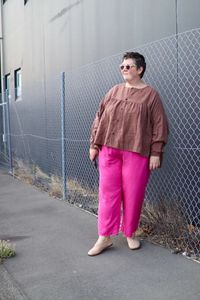 Hot pink Willandra – Broad in the seams