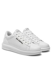 Ανδρικά Sneakers της εταιρείας Karl Lagerfeld. Δέσιμο με κορδόνια Ύψος σόλας: 3.5cm Ύψος τακουνιού: 4cm Karl φιγούρα και γραμμή λογοτύπου στο πίσω μέρος Μεταλλικό Karl λογότυπο στο πλάι Λογότυπο Karl στα πλάγια και μπροστά Υλικό: 100% Δέρμα SKU: KL52575N-01W