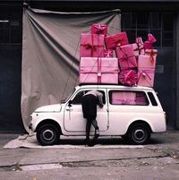 pink packages