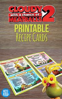 Cloudy With a Chance of Meatballs 2 Brings You Some “Foodimal” Inspired Recipes for you to Make With the Family!