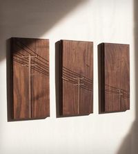 Power Poles Wood Art by Dave Marcoullier on Scoutmob Shoppe