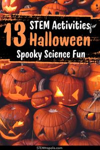 If you're looking for some October STEM Projects, check out these STEM based ideas for kids.  Halloween provides opportunities for plenty of science lessons and fun activities for kids.  Whether you’re making your own candy, getting a bit more use out of your pumpkins, or having fun with slime, there’s plenty to learn with some Halloween science!  Click to find kids activities, STEM challenges, STEAM projects and science experiments at STEMtropolis.com