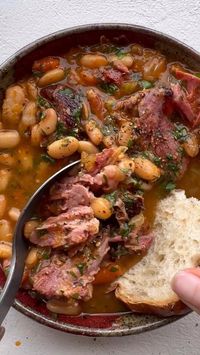 White Bean and Ham Soup. You all asked for the recipe and today we’ll deliver.