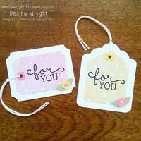 'Thinking of You' - Global Design Project 'Colour Challenge' #gdp049 | Denita Wright - Independent Stampin' Up! Demonstrator