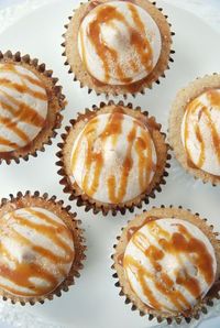 Churro Cupcakes with Cinnamon Cream Cheese Frosting - THIS SOUNDS INCREDIBLE!!