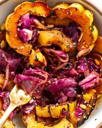 This agrodolce cabbage with Calabrian chili delicata squash is the perfect mixture of charred, sweet, acidic and spicy. Consider it my welcome letter to fall – combining all of my favorite cozy vegetables in a way that really makes them... Read More The post Agrodolce Cabbage with Chili Delicata Squash appeared first on Justine Doiron.