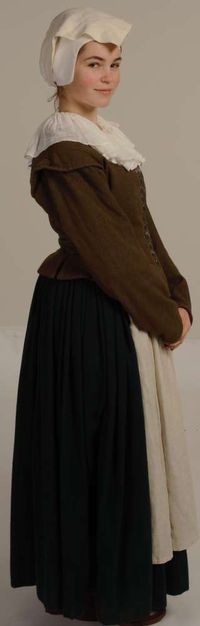 Historypin | Historypin | How to Dress Like a Pilgrim Boy or Girl | Mayflower passenger Mary Chilton, portrayed by Edith Leaver