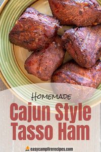 Cajun-style tasso ham, a small spicy country-style ham, great with eggs, beans, and stew. Easy to cure, cheap to make, versatile, and very tasty.