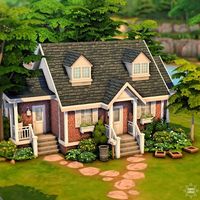 sunnysimsie | sims 4 content ☀ on Instagram: “💛 check out the speedbuild on youtube.com/sunnysimsie guess who's finally back to building and posting👀 MEE! I took a little break to…”