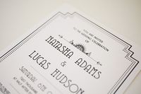 Old Hollywood Wedding Invitation Printable by ThreeEggsDesign, $39.00