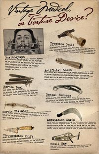 Image detail for -Vintage Medical Devices or Torture Devices? Hmmm...