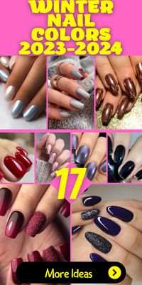 Trendy Winter Nail Colors 2023-2024: Explore the latest trends in winter nail colors for 2023-2024. From dip powder to acrylic, these classy and trendy shades are perfect for short square or almond nails. Whether you prefer dark or solid colors, these nail trends will keep you fashionable all year round. Dive into the world of stylish manicures and pedicures with these popular Gelish and Dnd options.