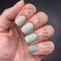 Comparisons for “Can Dew Attitude” from the @essie Spring 2020 Collection. Second comparison post for Can Dew, this time with some other…