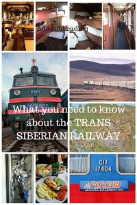 Travelling the Trans Siberian Railway