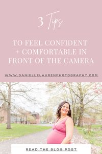 Are you uncomfortable in front of the camera? Do you avoid being in front of the camera by either hiding in the background of a group shot or just having pictures of your kids taken? In this blog, I'll be giving you 3 tips to help you totally rock your next photo session! Family Photo Session | Photo Session Tips | Photo Shoot Tips