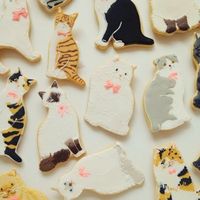 cat shaped sugar cookies - Google Search