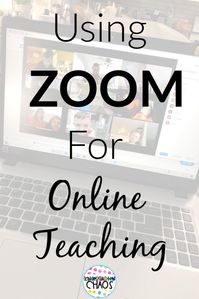 Using Zoom For E-Learning - Kindergarten Chaos