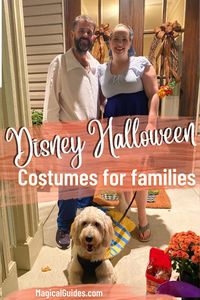 Disney Halloween Costume ideas for a family of 3, family of four, family of five, or family of 6+. Mickey, Cinderella, Cars, and so much more! Ideas with infants, toddlers, kids, and dogs.