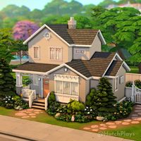 Small Cosy Home 🏡 Gallery ID: HutchPlays Built with Growing Together and Base Game Only. Proper been loving building lately, I mean I… | Instagram