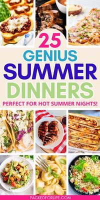 Delicious summer vacation meals to get you into the summer spirit. Light summer dinner recipes you can whip up super quick. Summer dinner ideas kids and adults will love | Quick & Easy dinner recipes for your vacation rental | Chicken recipes, salads, summer pasta recipes, salmon recipes, shrimp & pork recipes and more. Summer beach vacation meals. Kid friendly summer vacation meals.