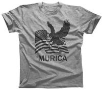 Men's Murica Eagle With US Flag T-Shirt - Funny Hipster Patriotic Shirt. Assorted colors; $25.00 from #Boredwalk, plus free U.S. shipping! Click to purchase!