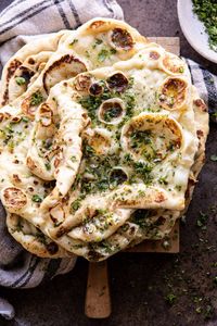 Herbed Garlic Butter Naan.