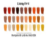 Colors made easy! This is a color palette inspired by campfires. The Procreate swatch file with 30 colors is ready for instant download and use on Procreate. WHAT'S INCLUDED WITH YOUR PURCHASE? - 1 ( .swatches) file compatible with the Procreate App HOW TO USE THE SWATCHES - The swatch files are available for download immediately after purchase. You will get an email after purchase that will take you to your downloads. You can also go to your Etsy account purchases and find your downloads there.