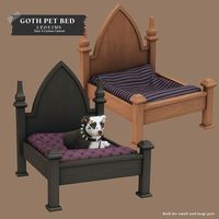 Goth Pet Beds | Patreon