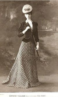 Historic Dress of the Day: Paul Poiret ensemble, 1906.