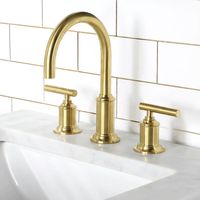 Built to the highest industry standard of quality and craftmanship, the Water Creation F2-0014 lavatory faucet brings an excellent complement to any bathroom style. Integrating streamlined architectural