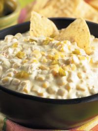 Creamy Hot Corn Dip Recipe ~ Delish, the last time I made this dip, people were eating it by the spoonful!