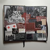 #bookjournal #sixofcrows #grishaverse #leighbardugo #saveshadowandbone #sixofcrowsspinoff #crookedkingdom #kazbrekker #inejghafa #jesperfahey #wylanvaneck #ninazenik #matthiashelvar