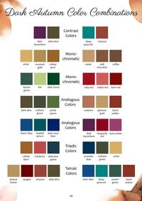 Dark Autumn Color Palette and Wardrobe Guide – Dream Wardrobe