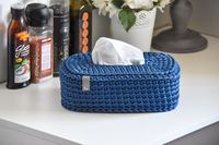 Crochet tissue box, Kleenex cover, Tissue holder