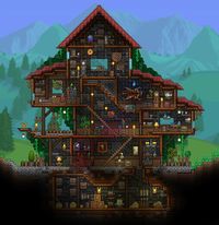 terraria stucco house - Google Search