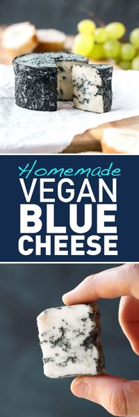 Vegan Aged Blue Cheese. Ikke fordi jeg nogensinde har kunnet lide det, men fedt at det kan lade sig gøre. (Blue Cheese Snacks)