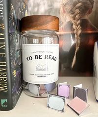 TBR Jar Label and Mini Books Bundle Reader Gift to Be Read Reading Merch - Etsy