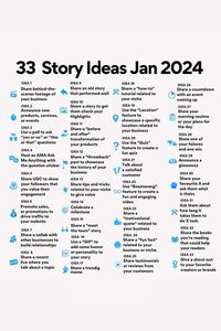 33 Instagram story ideas that will work in 2024 #instagrammarketing #makemoneyfrominstagram #makemoneyonline #socialmedia #contentmarketing